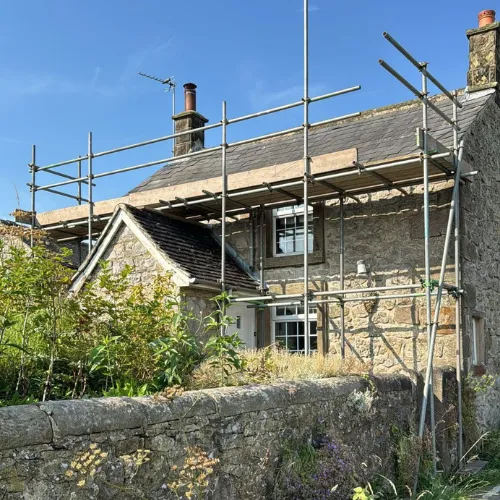 Recent roofing project
